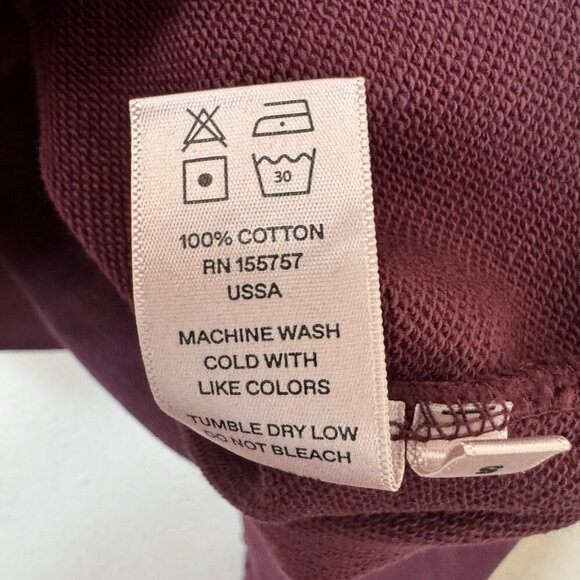 Madhappy Sweatshirt Womens Small Purple Crewneck Bubble Letters Snapchat - Picture 9 of 11